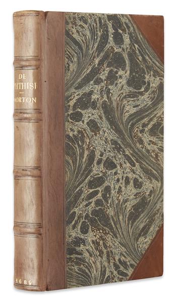 MORTON, RICHARD. Phthisiologia; seu, Exercitationes de phthisi tribus libris comprehensae.  1689